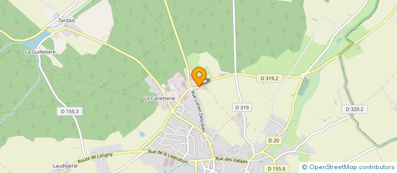 localisation de l'entreprise SOCIETE DU LION à SENONCHES