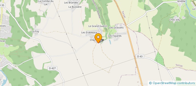 localisation de l'entreprise SOCIETE DU MAINE DRILHON à CLAIX