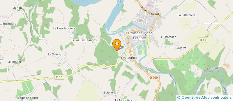 localisation de l'entreprise SOCIETE DU MANOIR à PUTANGES-LE-LAC
