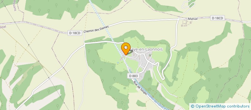 localisation de l'entreprise SOCIETE DU MARAIS PERSAN  BRAYE-EN-LAONNOIS