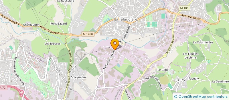 localisation de l'entreprise SOCIETE DU MARCHE AUX CUIRS à LA TALAUDIERE