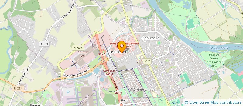 localisation de l'entreprise SOCIETE DU MARNAC  BEAUZELLE