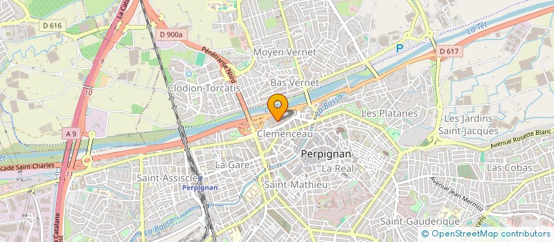 localisation de l'entreprise SOCIETE DU MAS D'EN ROQUE à PERPIGNAN