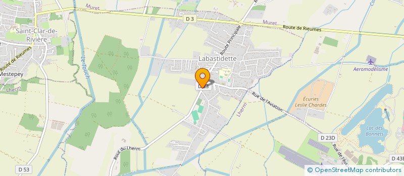 localisation de l'entreprise SOCIETE DU MONT  LABASTIDETTE