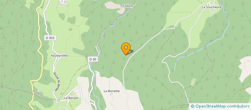 localisation de l'entreprise SOCIETE DU MOULIN DE LA BETE  LA BESSEYRE-SAINT-MARY