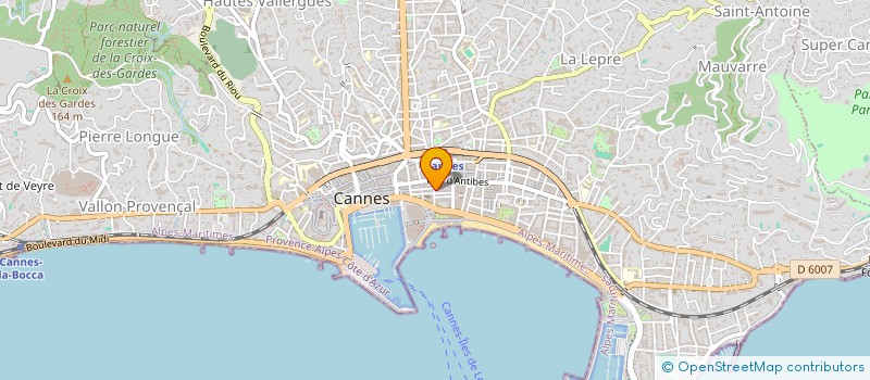 localisation de l'entreprise SOCIETE DU MOULIN DES MOINES à CANNES