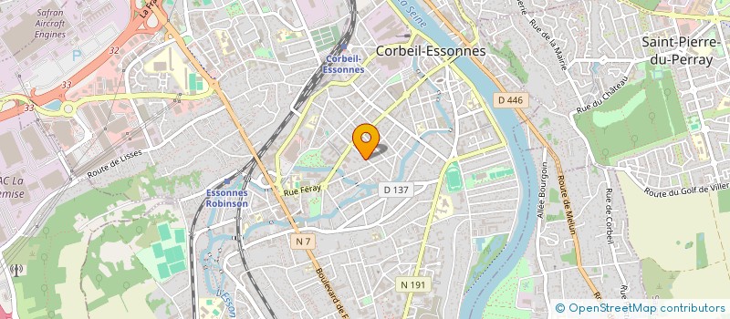 localisation de l'entreprise SOCIETE DU MUSEE ST JEAN  CORBEIL-ESSONNES
