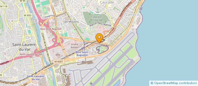 localisation de l'entreprise SOCIETE DU NOUVEAU MIN D'AZUR à NICE