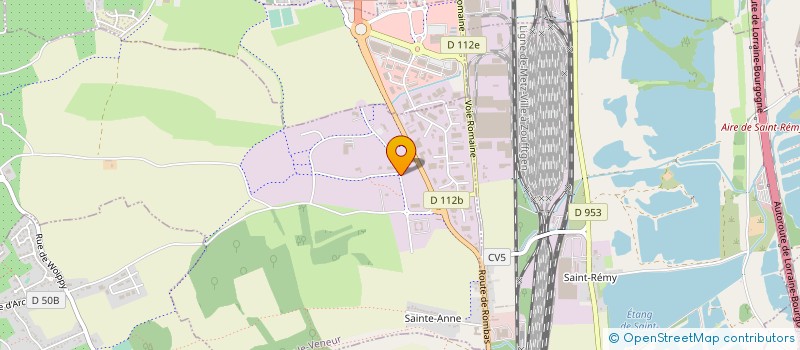 localisation de l'entreprise SOCIETE DU PARC EOLIEN DE L'ORGE  NORROY-LE-VENEUR