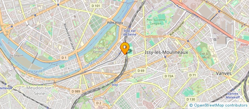 localisation de l'entreprise SOCIETE DU PARK VALLIER à ISSY-LES-MOULINEAUX