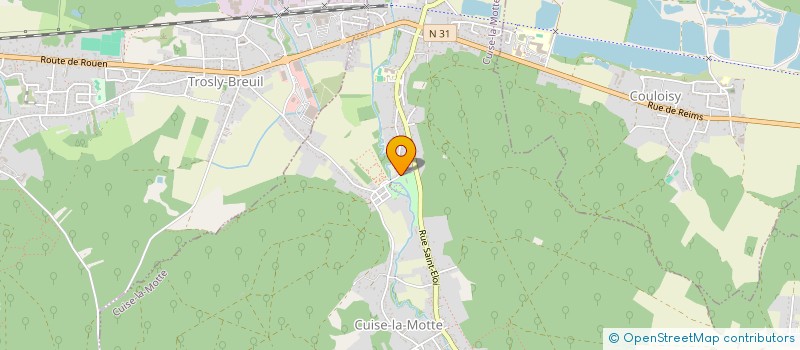 localisation de l'entreprise SOCIETE DU PONT CHEVALIER  CUISE-LA-MOTTE