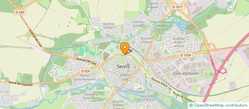 localisation de l'entreprise SOCIETE DU PONT LEVIS à ANGERS