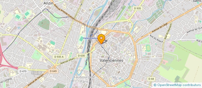 localisation de l'entreprise SOCIETE DU REMPART à VALENCIENNES