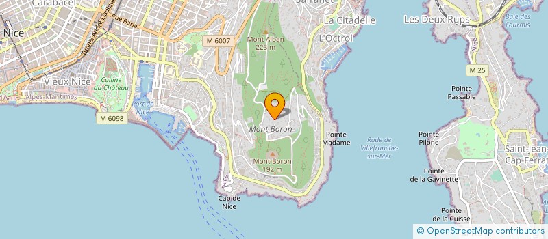 localisation de l'entreprise SOCIETE DU RESTAURANT DU SITE ENCHANTEUR à NICE