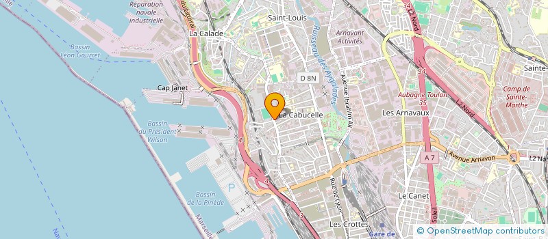 localisation de l'entreprise SOCIETE DU RIFF à MARSEILLE