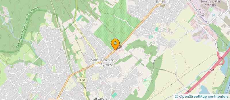 localisation de l'entreprise SOCIETE DU RIVASSON  SAINT-NAZAIRE-LES-EYMES