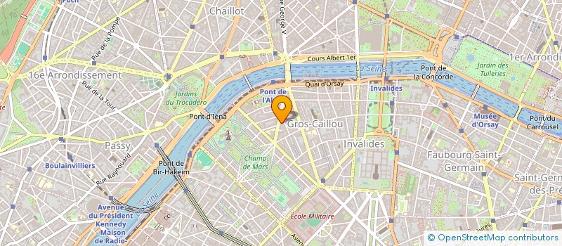 localisation de l'entreprise SOCIETE DU THEATRE à PARIS
