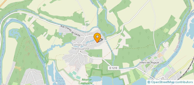localisation de l'entreprise SOCIETE DU VERT MOULIN à CONGIS-SUR-THEROUANNE