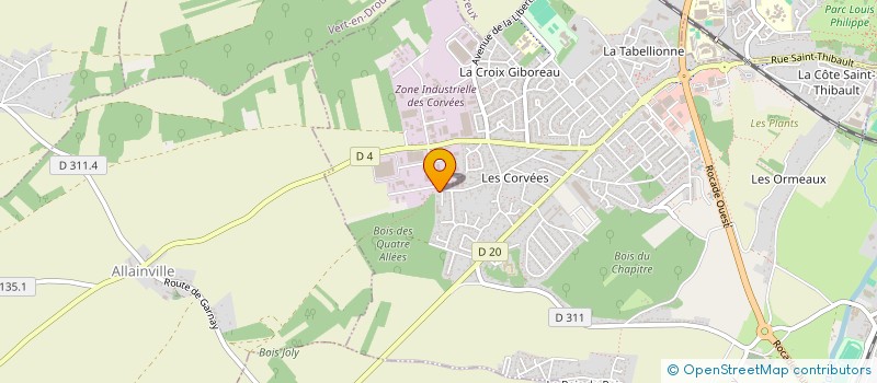 localisation de l'entreprise SOCIETE DUHAIL à VERNOUILLET