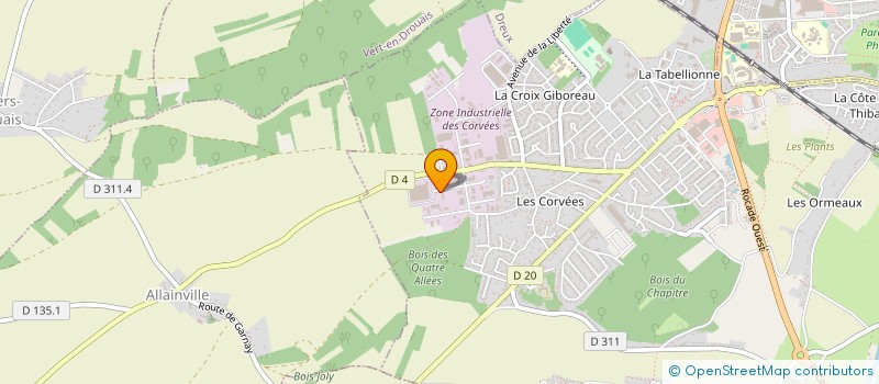 localisation de l'entreprise SOCIETE DUHAIL ARMATURES SA à VERNOUILLET