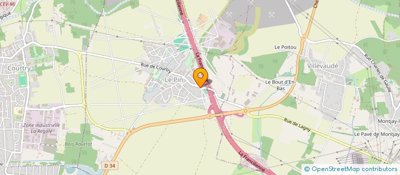 localisation de l'entreprise SOCIETE DUHAMEL  LE PIN