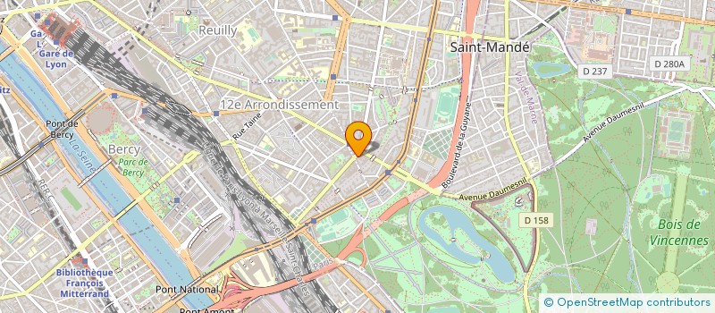 localisation de l'entreprise SOCIETE DUNELL à PARIS
