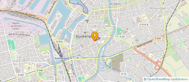 localisation de l'entreprise SOCIETE DUNKERQUOISE D'EDITIONS LE PHARE à DUNKERQUE
