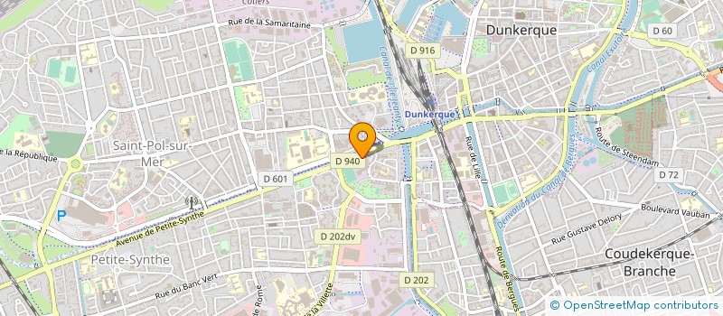 localisation de l'entreprise SOCIETE DUNKERQUOISE R. CABOUR à DUNKERQUE