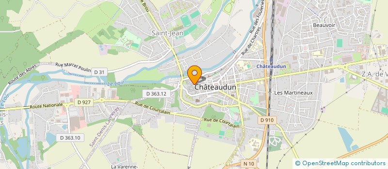 localisation de l'entreprise SOCIETE DUNOISE à CHATEAUDUN