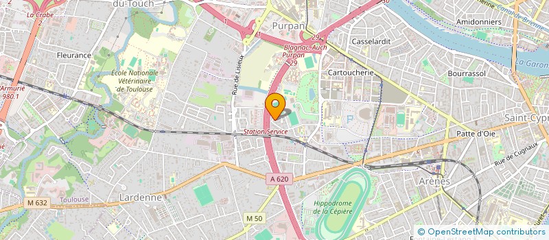 localisation de l'entreprise SOCIETE DUPONT DESLANDES  TOULOUSE