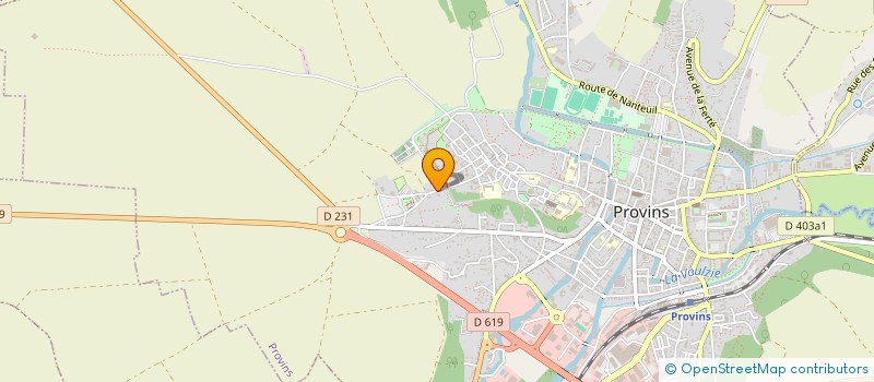 localisation de l'entreprise SOCIETE DURAND ET FILS à PROVINS