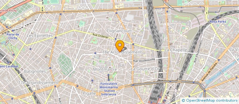 localisation de l'entreprise SOCIETE DVC à PARIS