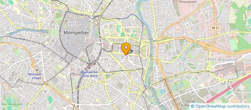 localisation de l'entreprise SOCIETE DYD à MONTPELLIER