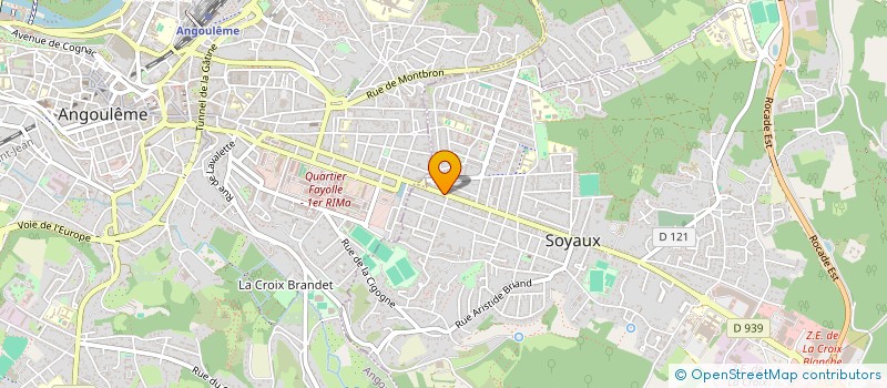 localisation de l'entreprise SOCIETE DYNAM  SOYAUX