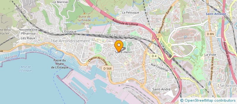 localisation de l'entreprise SOCIETE E.F. à MARSEILLE