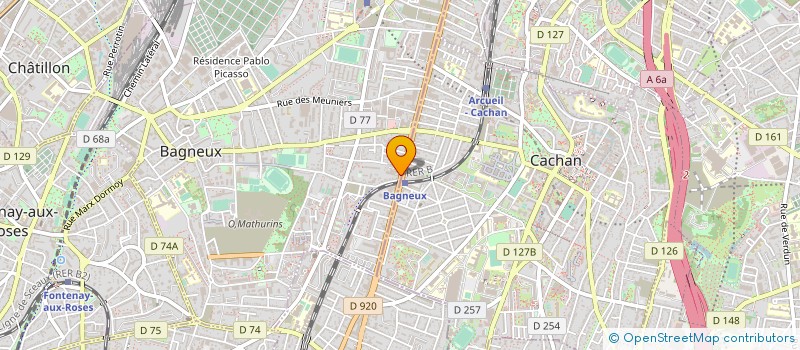 localisation de l'entreprise SOCIETE E-SANTE MULEMACARE à BAGNEUX