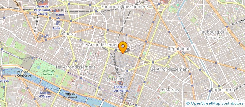 localisation de l'entreprise SOCIETE E. TIGRANE à PARIS
