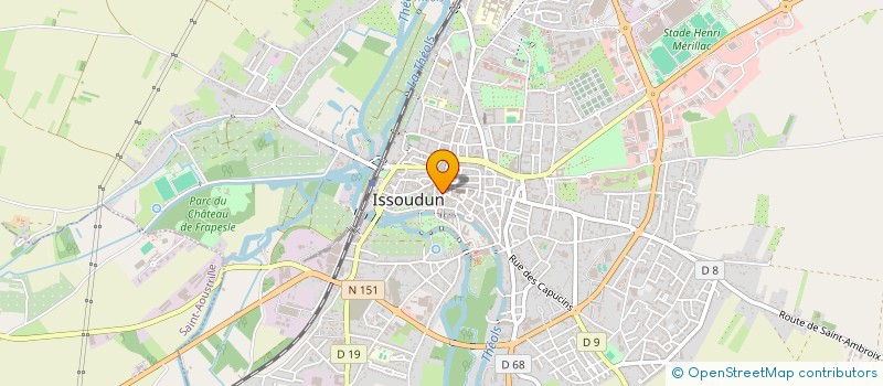 localisation de l'entreprise SOCIETE EASY MARKET à ISSOUDUN