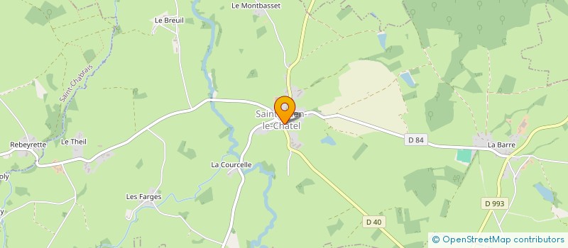 localisation de l'entreprise SOCIETE ECONOMIQUE DE LA MARCHE ET DES COMBRAILLES à SAINT-JULIEN-LE-CHATEL