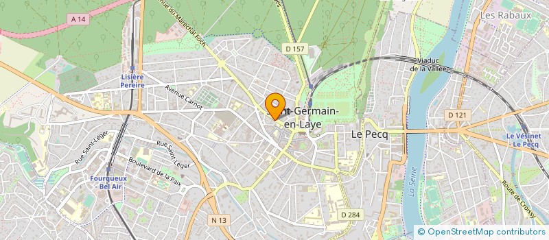 localisation de l'entreprise SOCIETE ECRAN à SAINT-GERMAIN-EN-LAYE