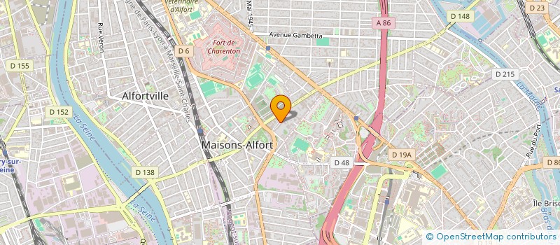 localisation de l'entreprise SOCIETE EDERY  MAISONS-ALFORT