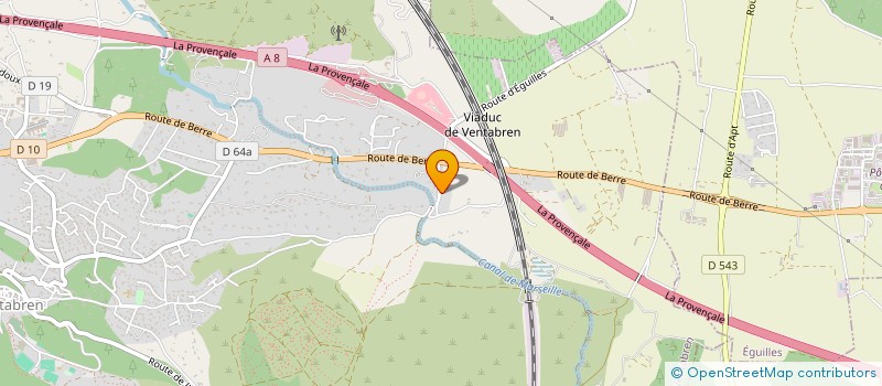 localisation de l'entreprise SOCIETE EDUCATION INNOVANTE  VENTABREN