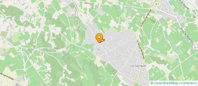 localisation de l'entreprise SOCIETE EFFINET à MAZAN