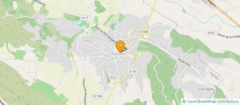 localisation de l'entreprise SOCIETE EGUILLEENNE DE MACONNERIE (SEM) à EGUILLES