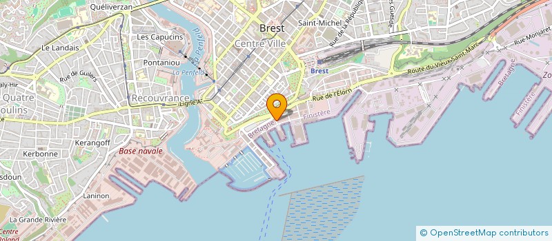 localisation de l'entreprise SOCIETE EIR à BREST