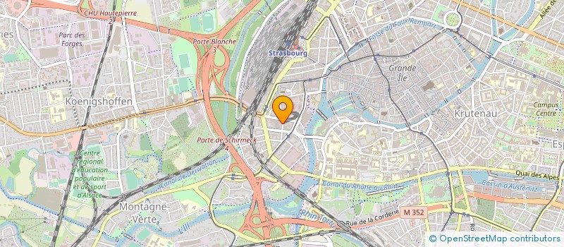 localisation de l'entreprise SOCIETE ELBAZ JEAN LUC à STRASBOURG