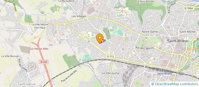 localisation de l'entreprise SOCIETE ELECTRIQUE DES METAUX à SAINT-BRIEUC