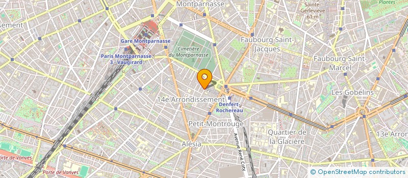 localisation de l'entreprise SOCIETE ELECTRO BRICO SERVICE  PARIS