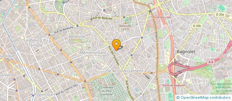 localisation de l'entreprise SOCIETE ELECTRO-PLASTIC à PARIS