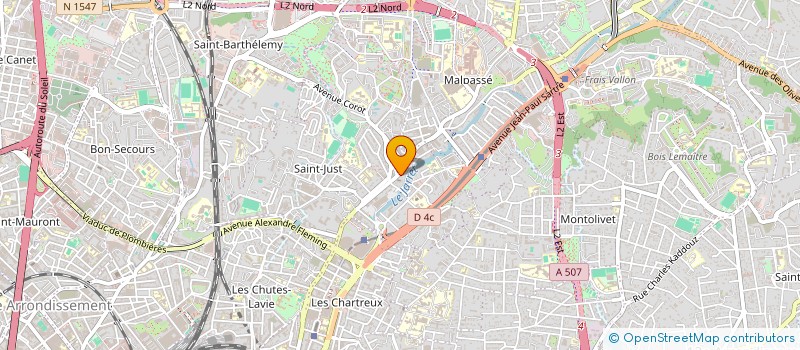 localisation de l'entreprise SOCIETE ELECTRO SUD à MARSEILLE